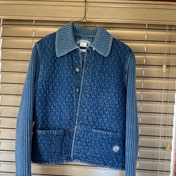 Blue Willis Quilted Jacket 